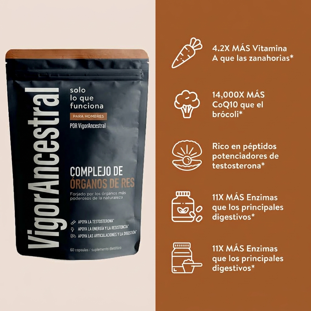 VigorAncestral® El Suplemento Nº1 en Vitalidad Masculina