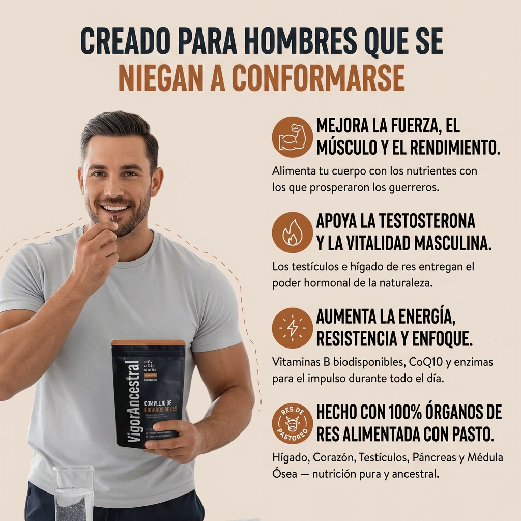 VigorAncestral® El Suplemento Nº1 en Vitalidad Masculina